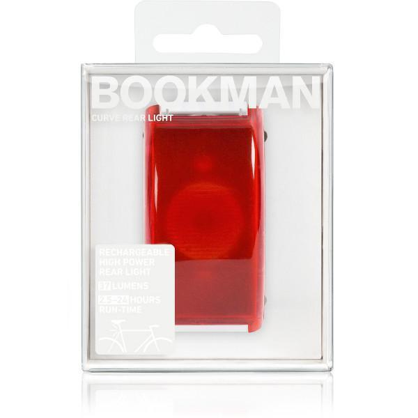 Bookman termék Bookman Curve biciklis hátsólámpa - White