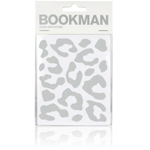 Bookman termék Bookman fényvisszaverő leopárdmintás matrica - White