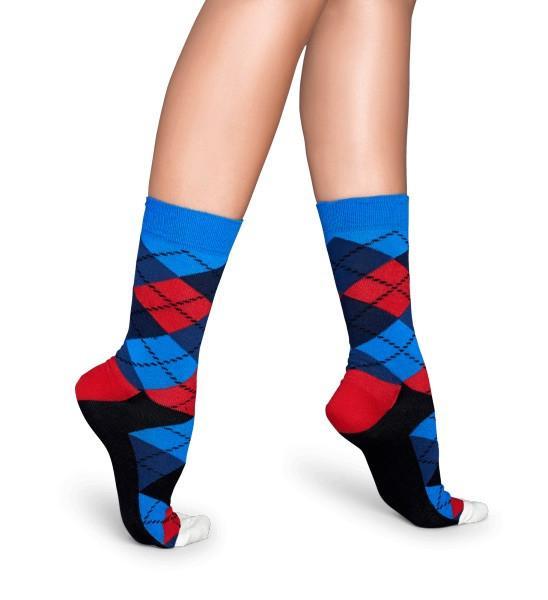 Happy Socks zokni Happy Socks Argyle Zokni - Kék,Piros