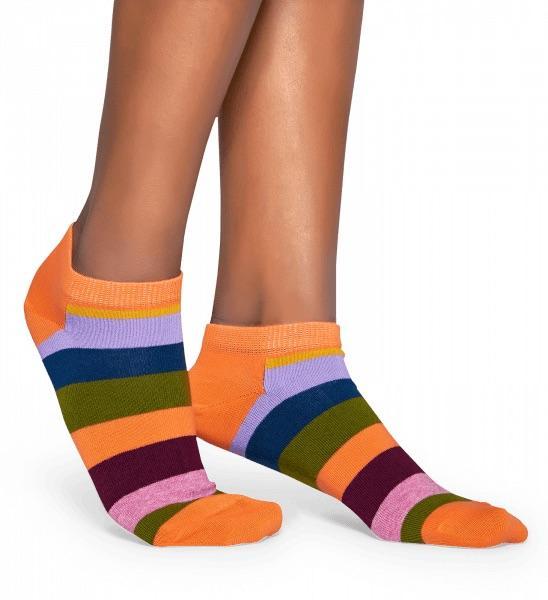 Happy Socks zokni Happy Socks Stripe Zokni - Orange (Alacsony szárú)