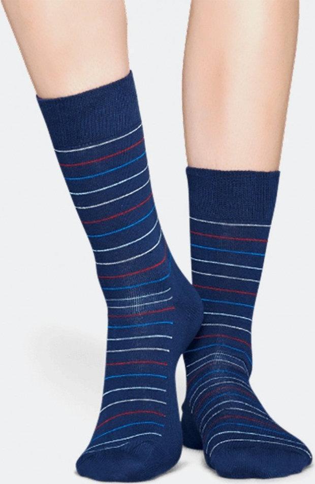 Happy Socks zokni Happy Socks Thin Stripe Zokni - Kék