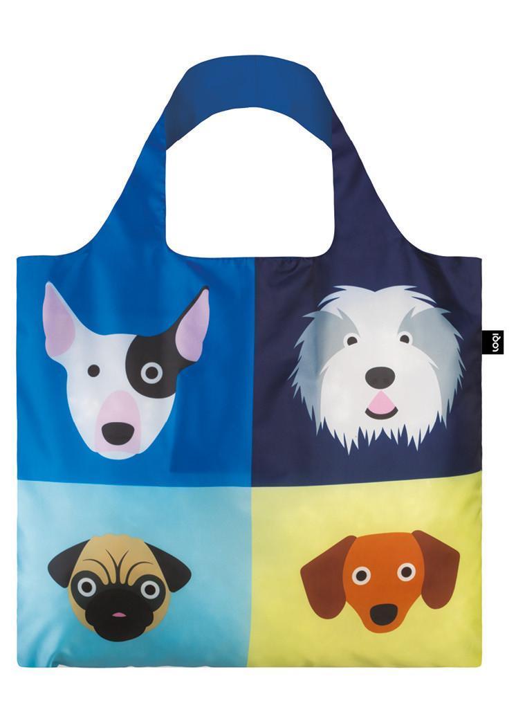 LOQI táska LOQI környezetbarát bevásárlótáska - Dogs