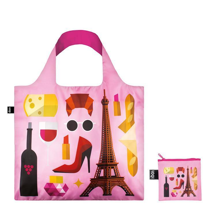 LOQI táska LOQI környezetbarát bevásárlótáska - Hey Paris