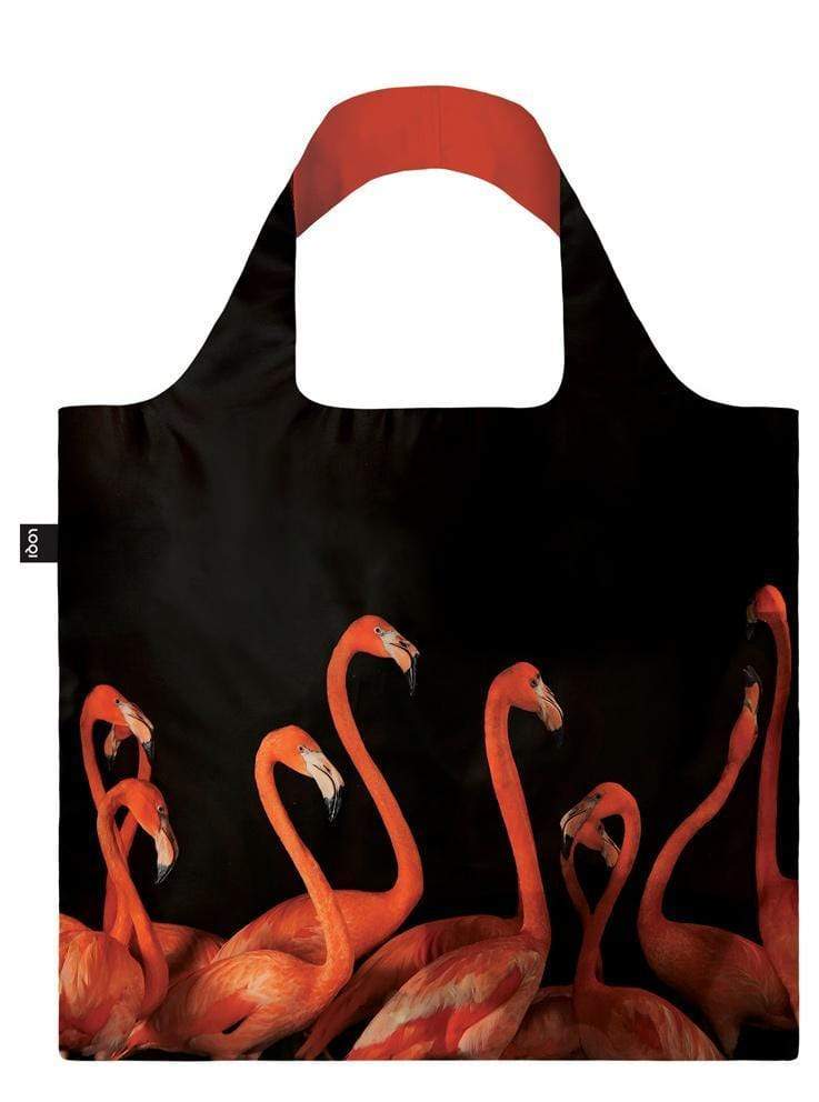 LOQI Táska LOQI NATIONAL GEOGRAPHIC Flamingos - környezetbarát bevásárlótáska