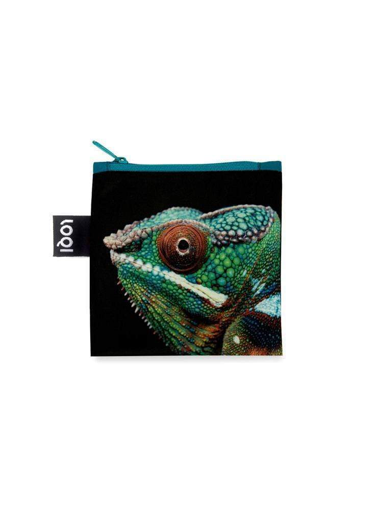 LOQI Táska LOQI NATIONAL GEOGRAPHIC Panther Chameleon - környezetbarát bevásárlótáska