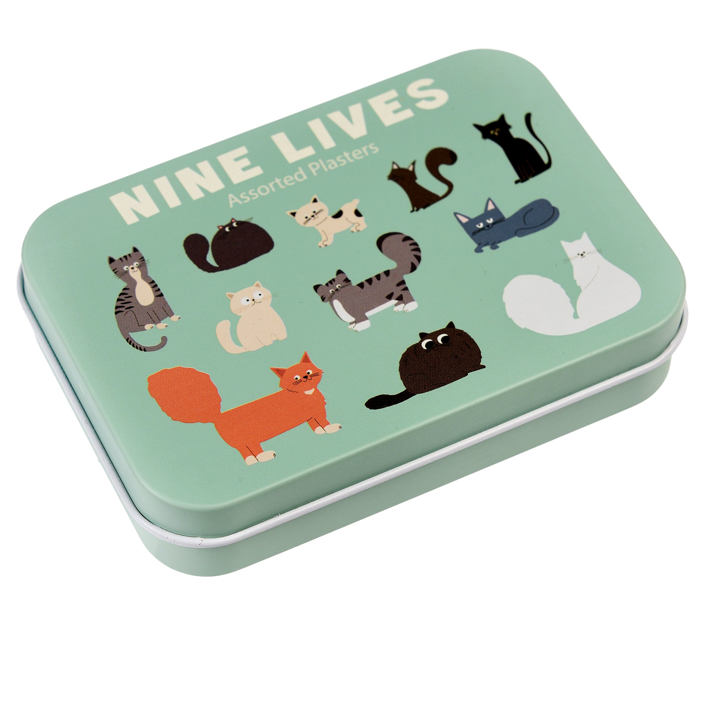 Nine Lives Plasters In A Tin (Pack Of 30)
