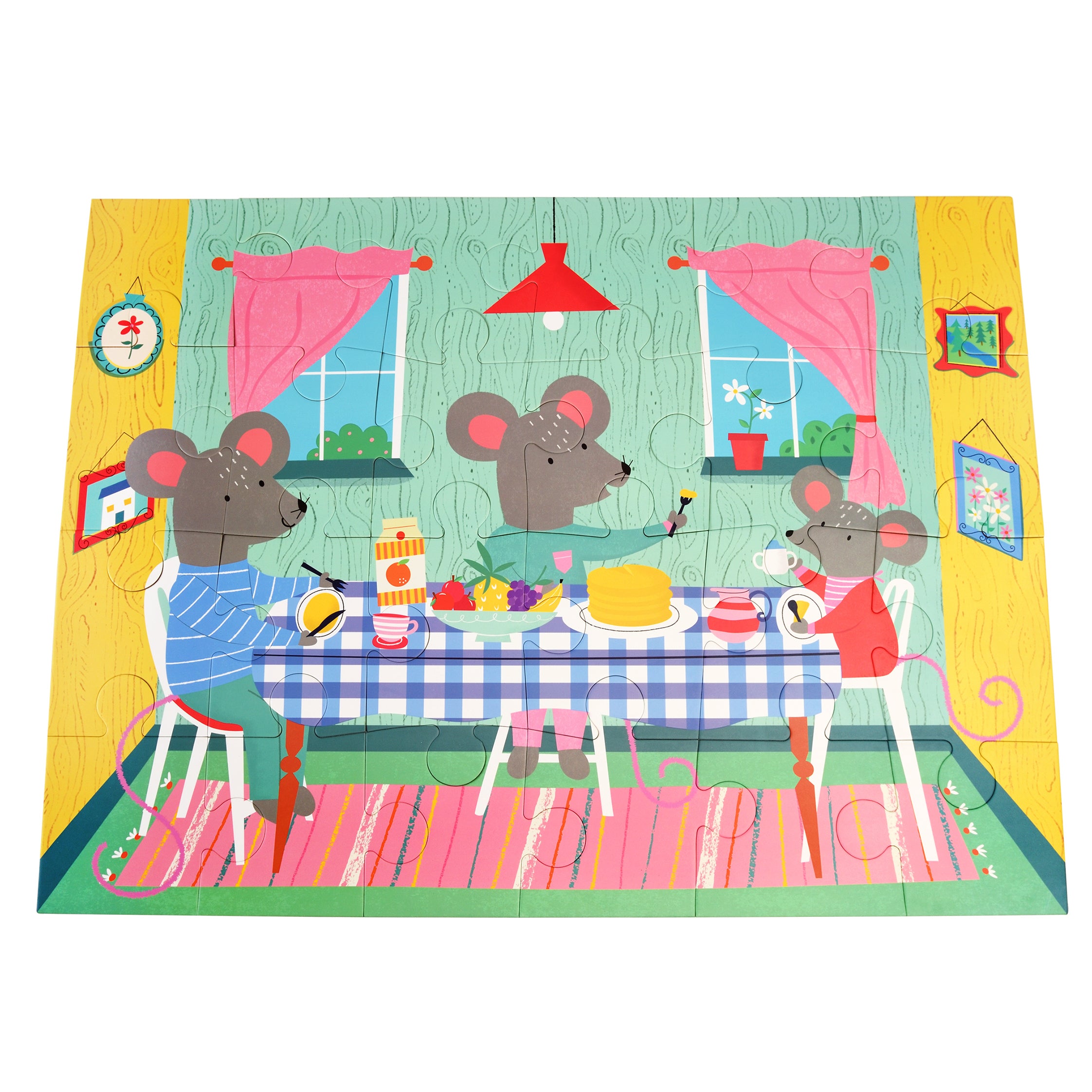 Mouse In A House 24pc  Floor Puzzle