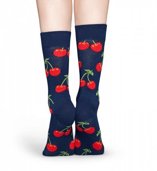 Happy Socks termék 36-40 Happy Socks Cherry Zokni - sötétkék
