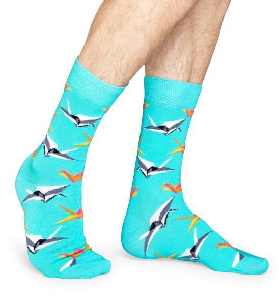 Happy Socks termék 36-40 Happy Socks origami zokni - világoskék