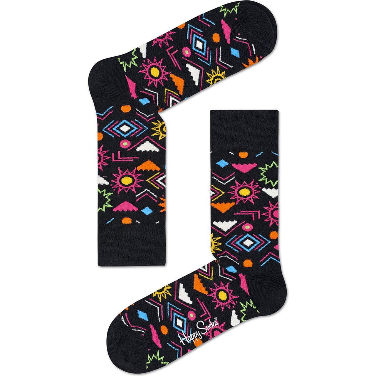 Happy Socks zokni 36-40 Happy Socks Sign Zokni - Fekete