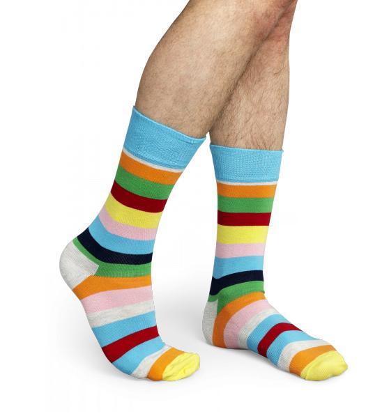 Happy Socks zokni 36-40 Happy Socks Stripe zokni sárga