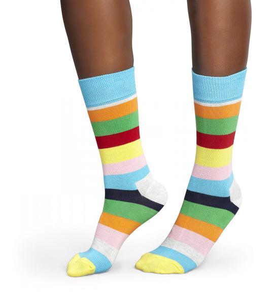 Happy Socks zokni 36-40 Happy Socks Stripe zokni sárga