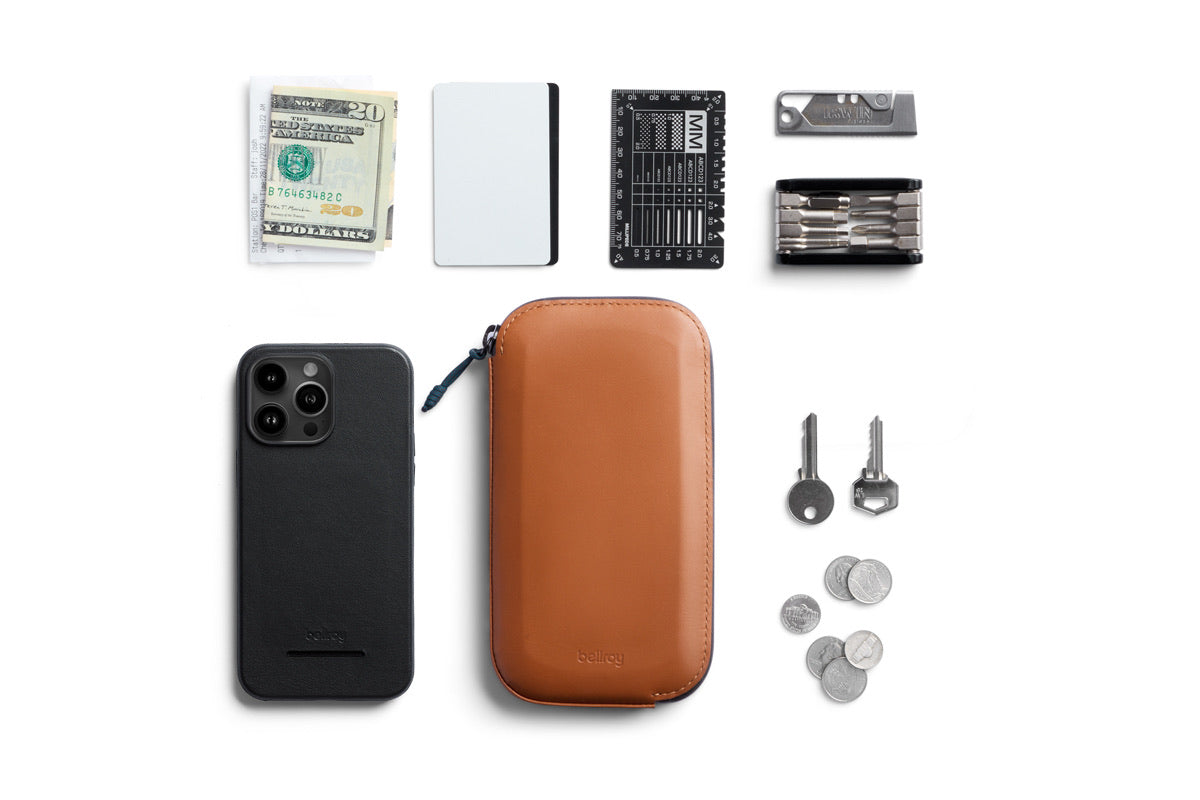 Bellroy All-Conditions Phone Pocket Plus - Bronze