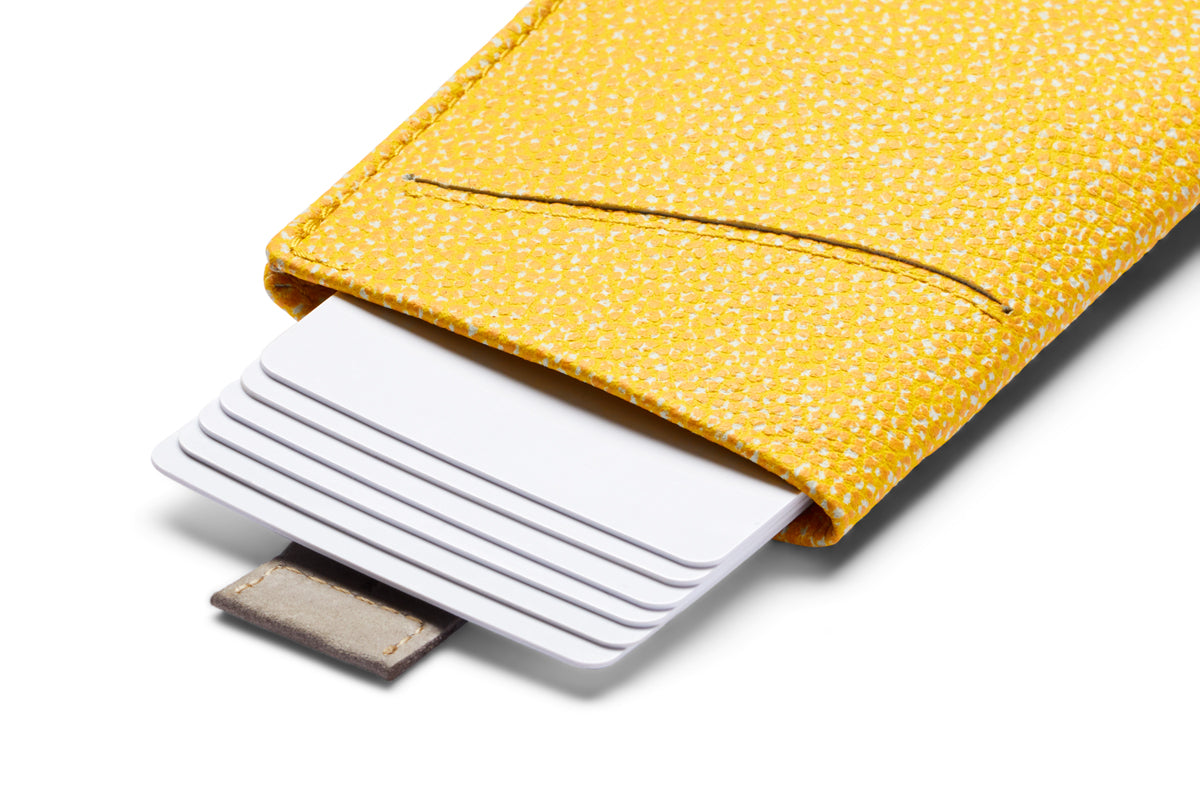 Bellroy Card Sleeve - Citrus