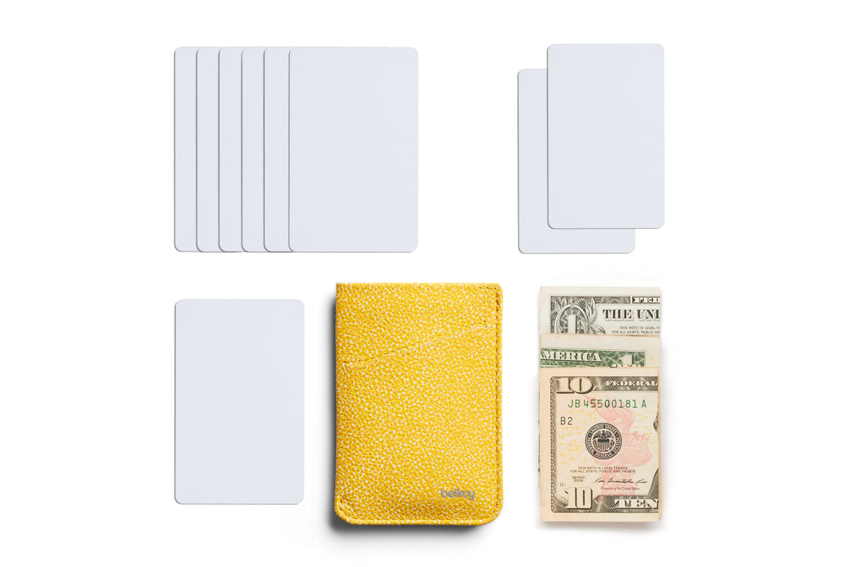 Bellroy Card Sleeve - Citrus