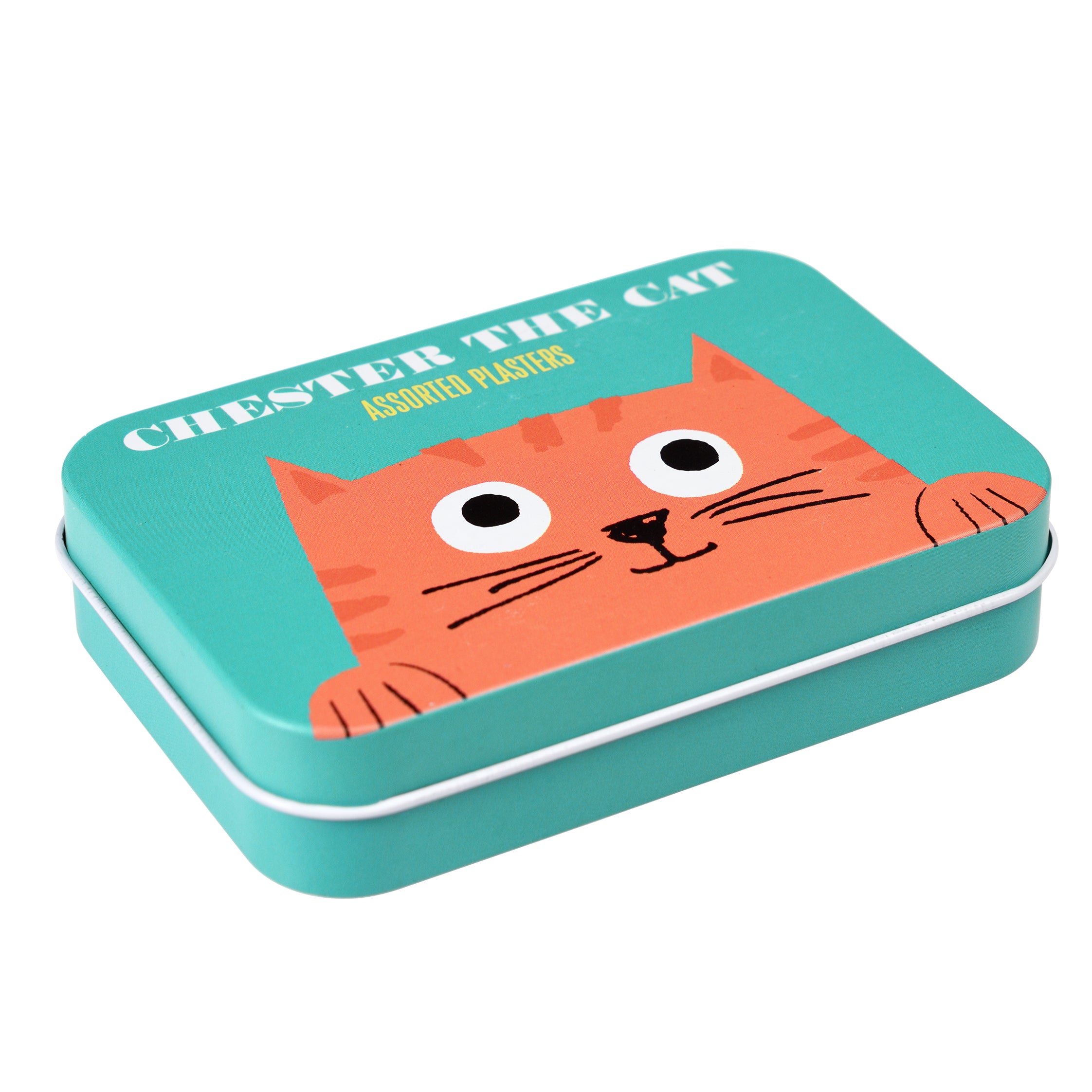 Chester The Cat Plasters In A Tin (Pack Of 30)