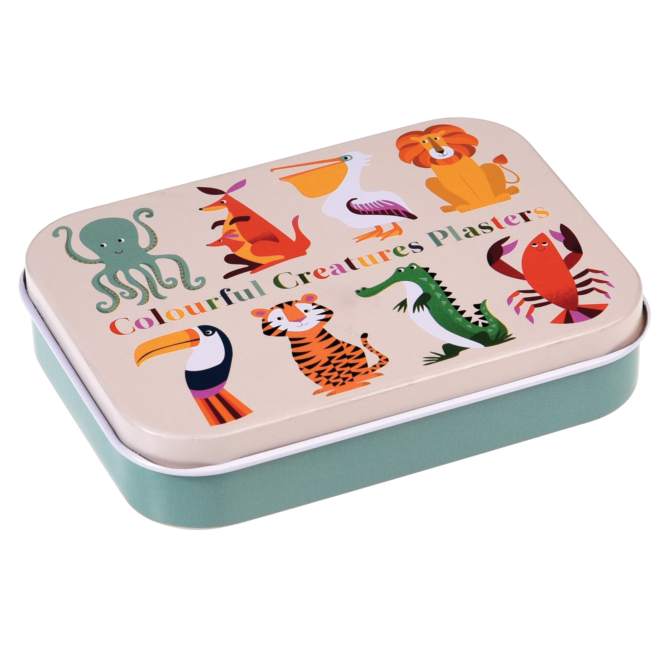 Colourful Creatures Plasters In A Tin (Pack Of 30)