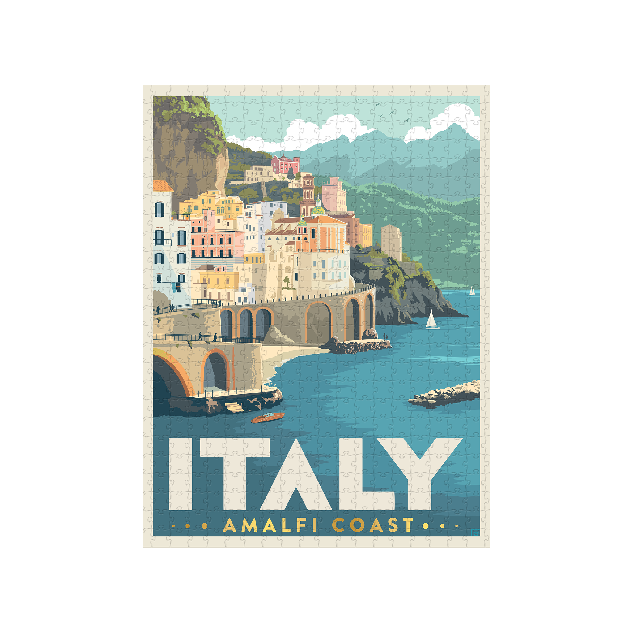 Designworks Ink Puzzle (500 Pc) - Italy