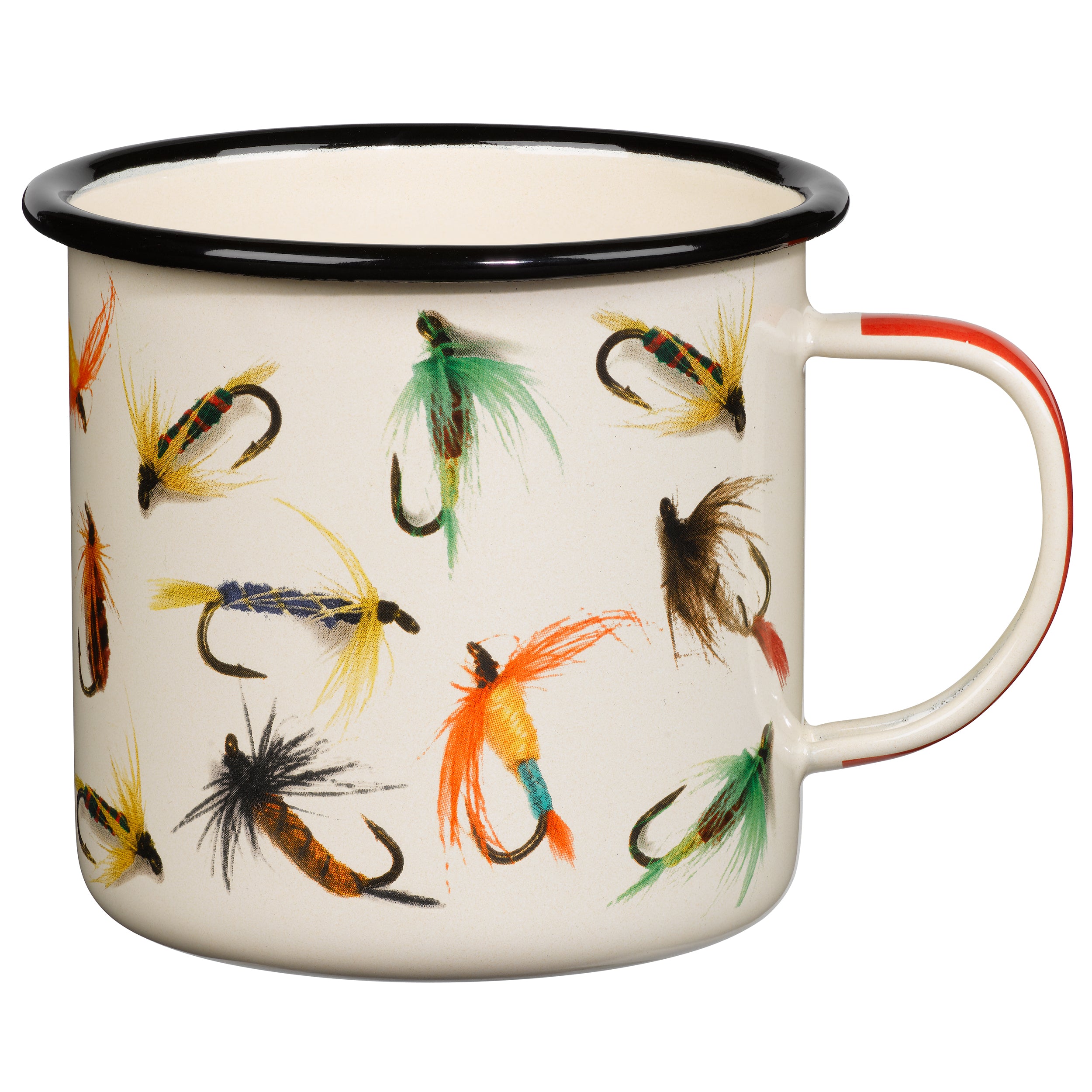 Gentlemen's Hardware Enamel Mug - Fly Fishing - 500 ml