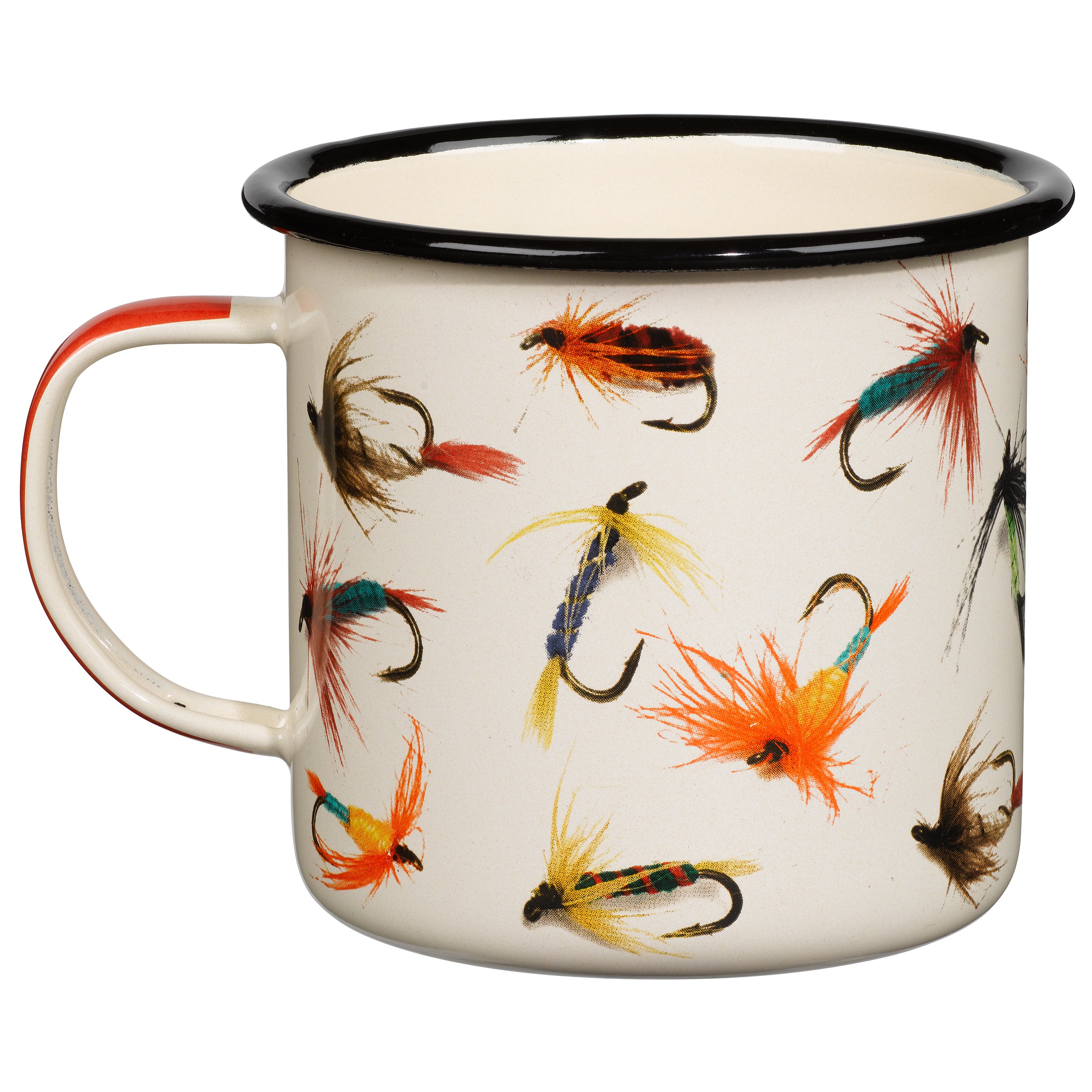 Gentlemen's Hardware Enamel Mug - Fly Fishing - 500 ml