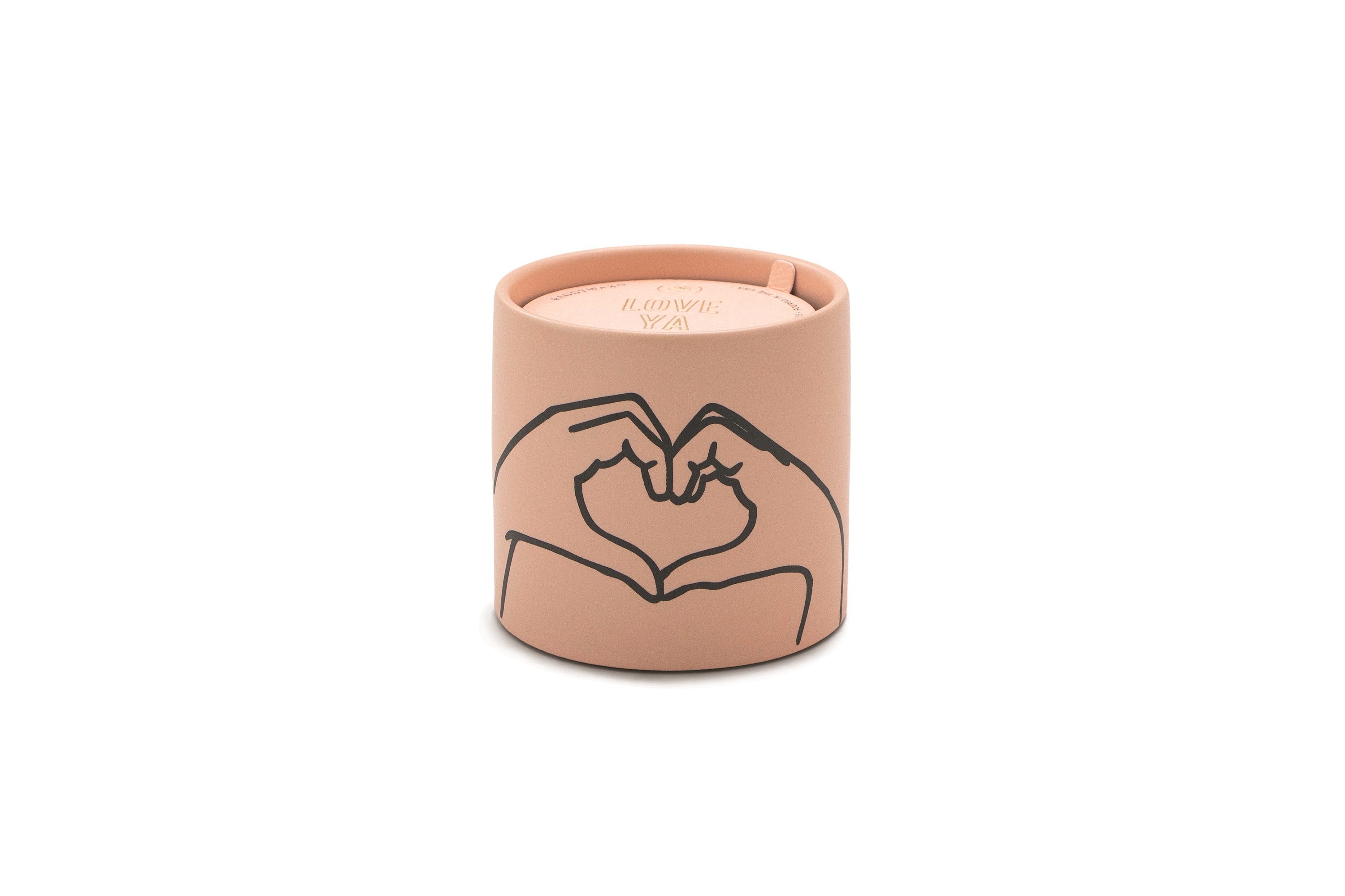 Impressions Ceramic Candle (163g) - Heart illatgyertya