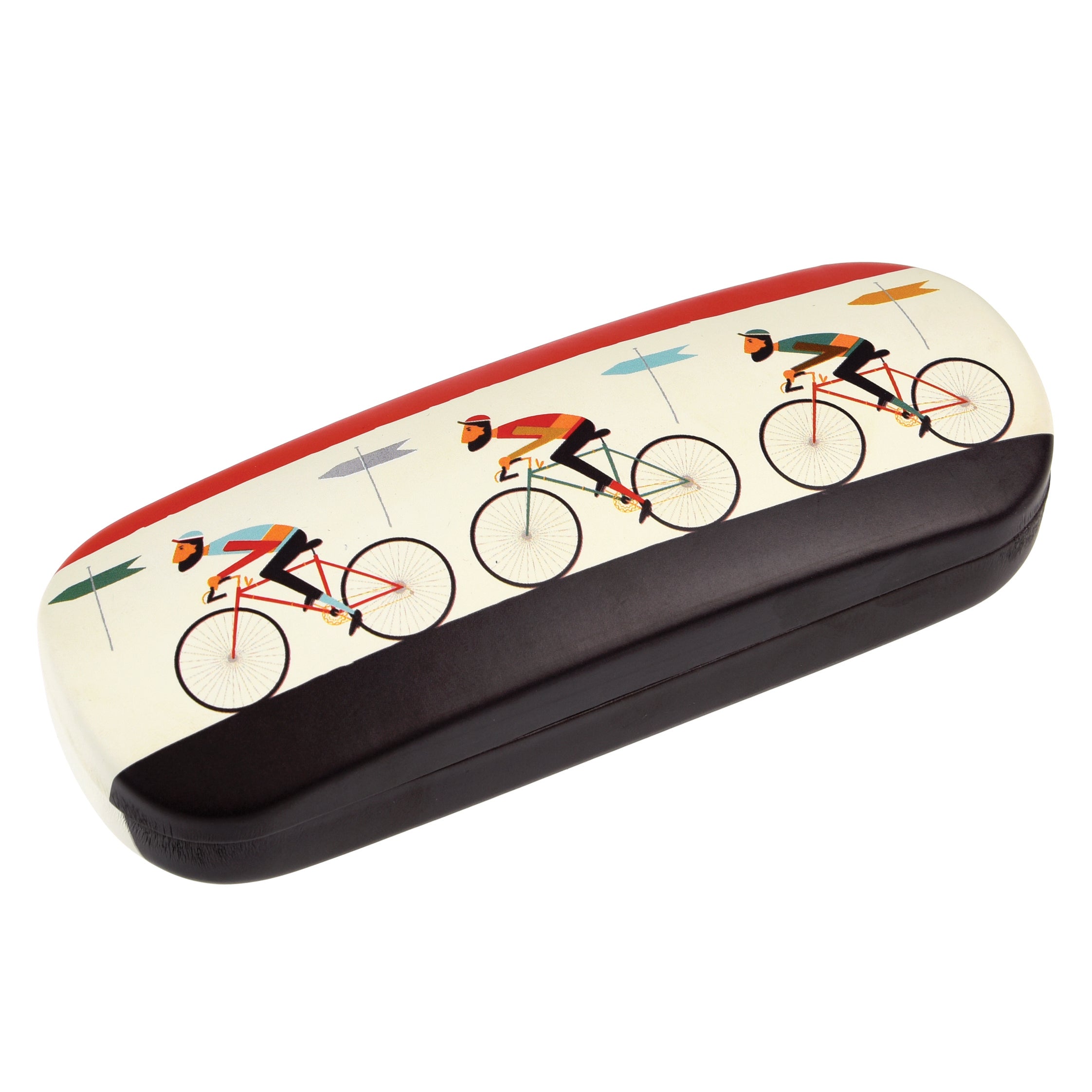 Le Bicycle Glasses Case With Cleaning Cloth