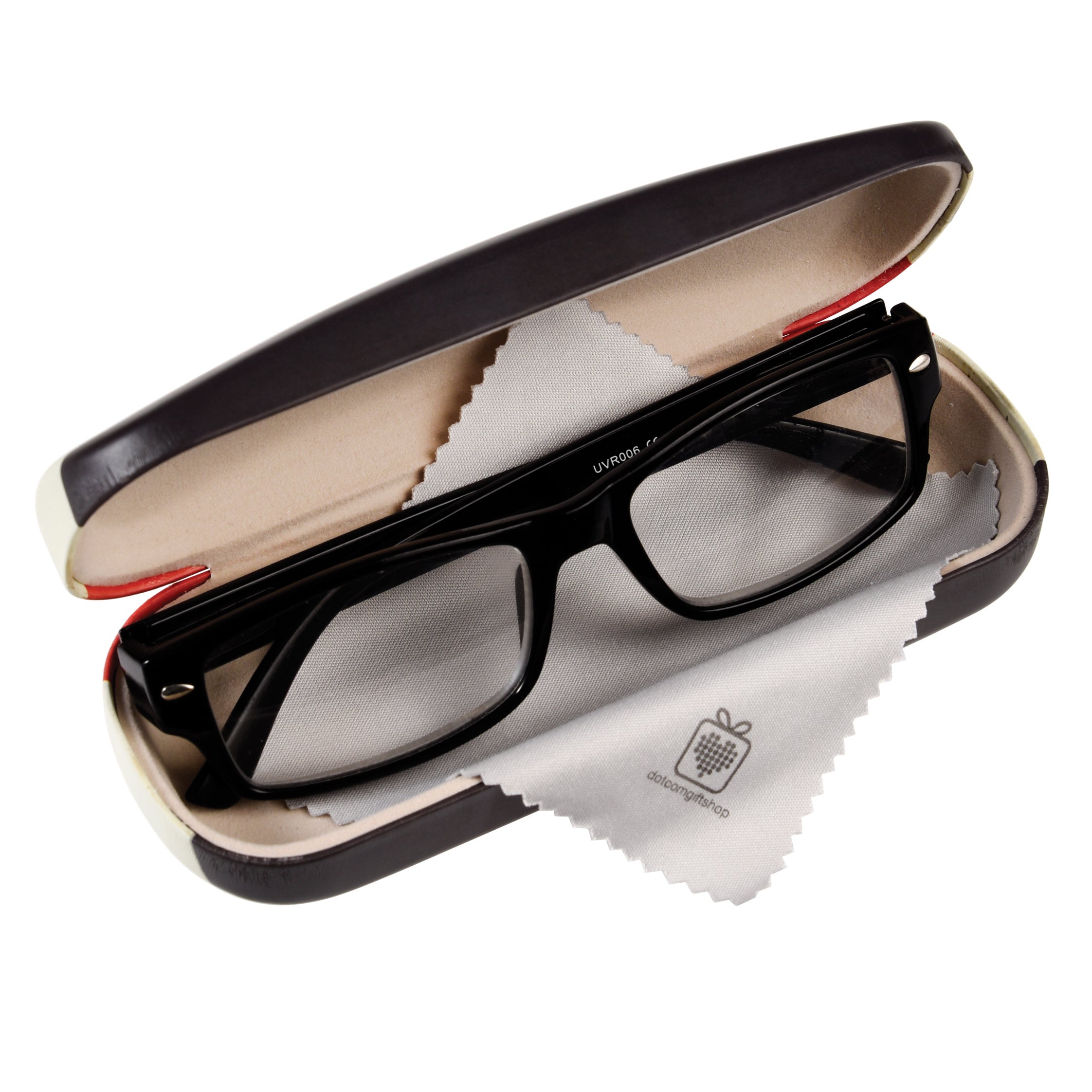 Le Bicycle Glasses Case With Cleaning Cloth