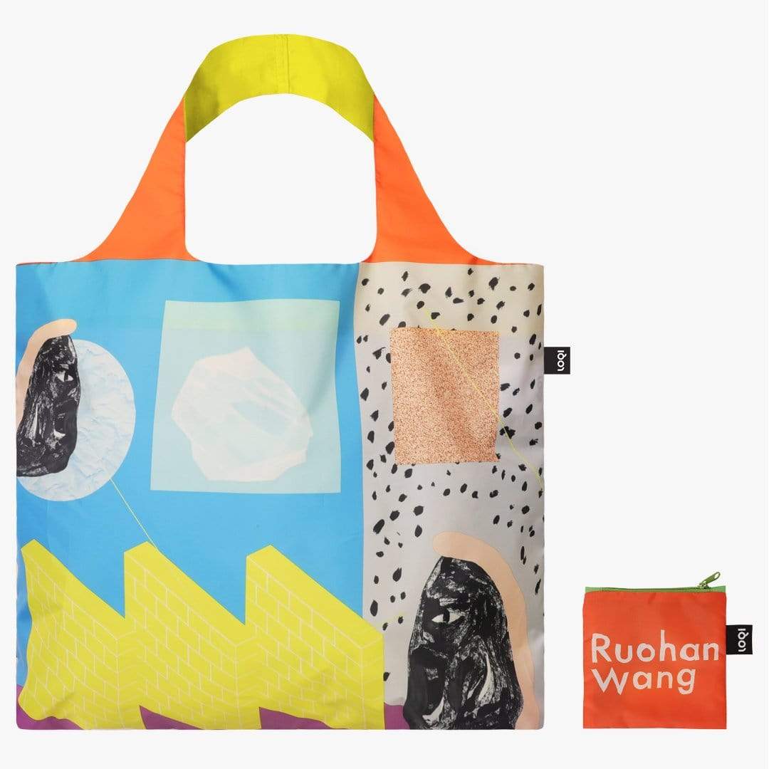 LOQI Táska LOQI RUOHAN WANG Parallel World Recycled Bag - környezetbarát bevásárlótáska