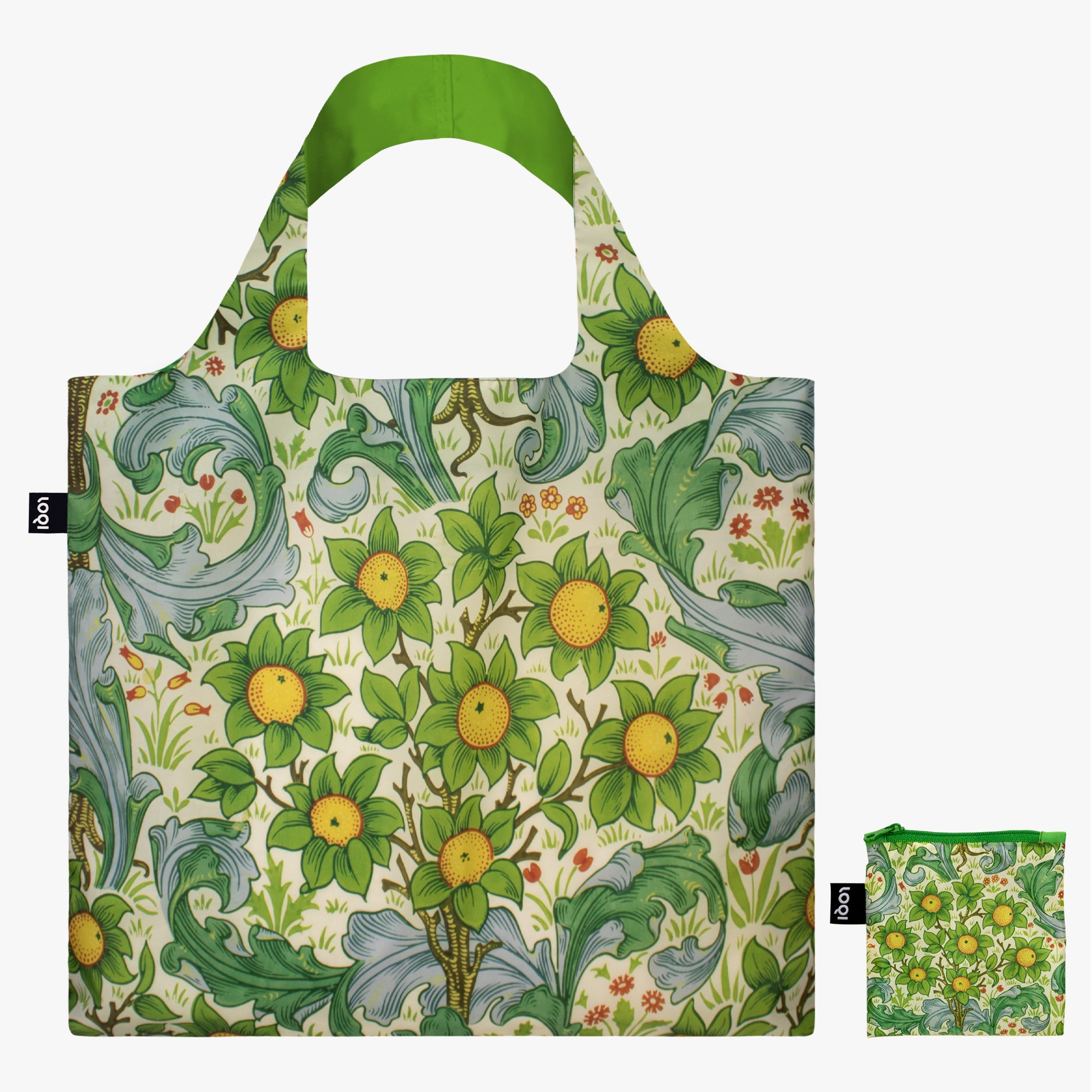 LOQI WILLIAM MORRIS - Orchard, Dearle - környezetbarát bevásárlótáska