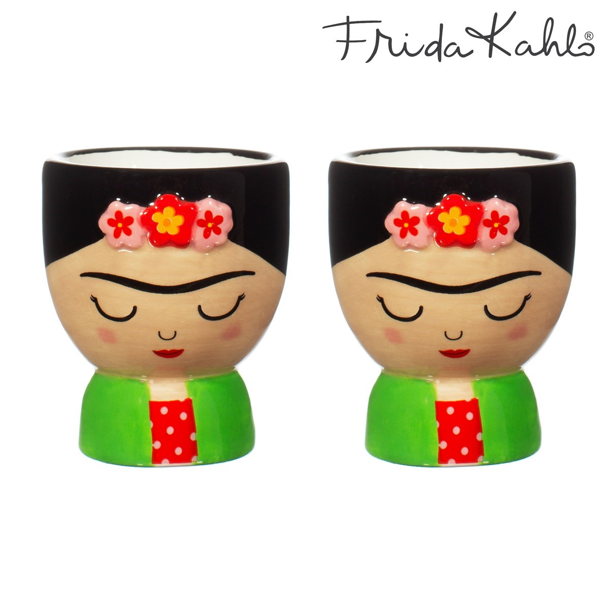 Frida Egg Cups Set of 2