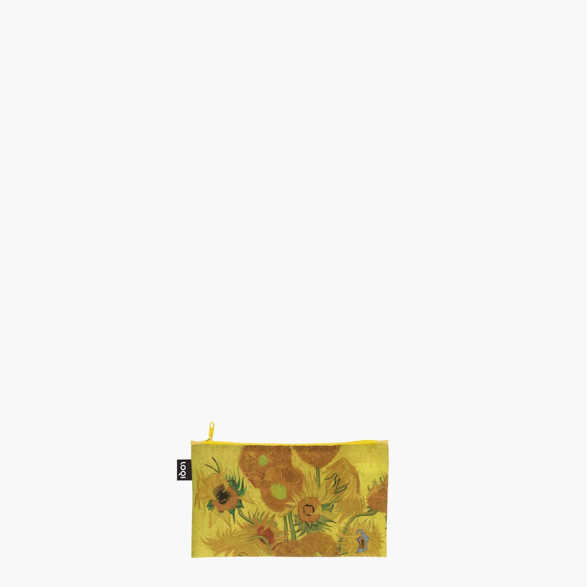 LOQI MUSEUM Van Gogh Sunflowers Self-Portrait Almond Blossom - környezetbarát neszeszer