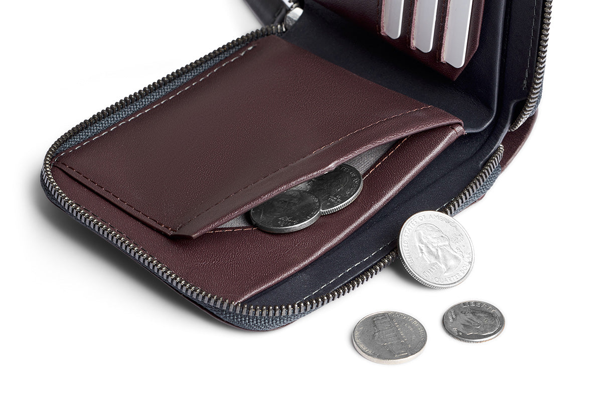 Bellroy Zip Wallet - DeepPlum