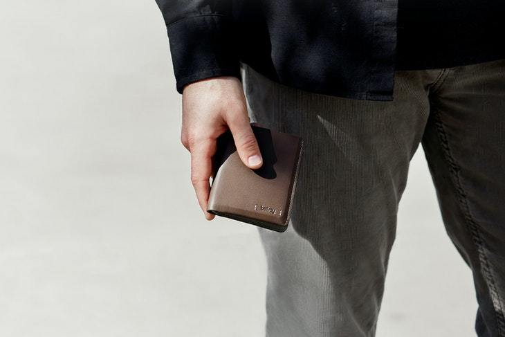 Bellroy pénztárca Bellroy Note Sleeve Premium - Darkwood