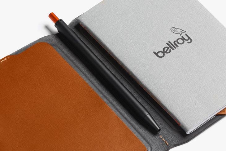 Bellroy Tokok Bellroy Notebook Cover Mini and Pen - Caramel