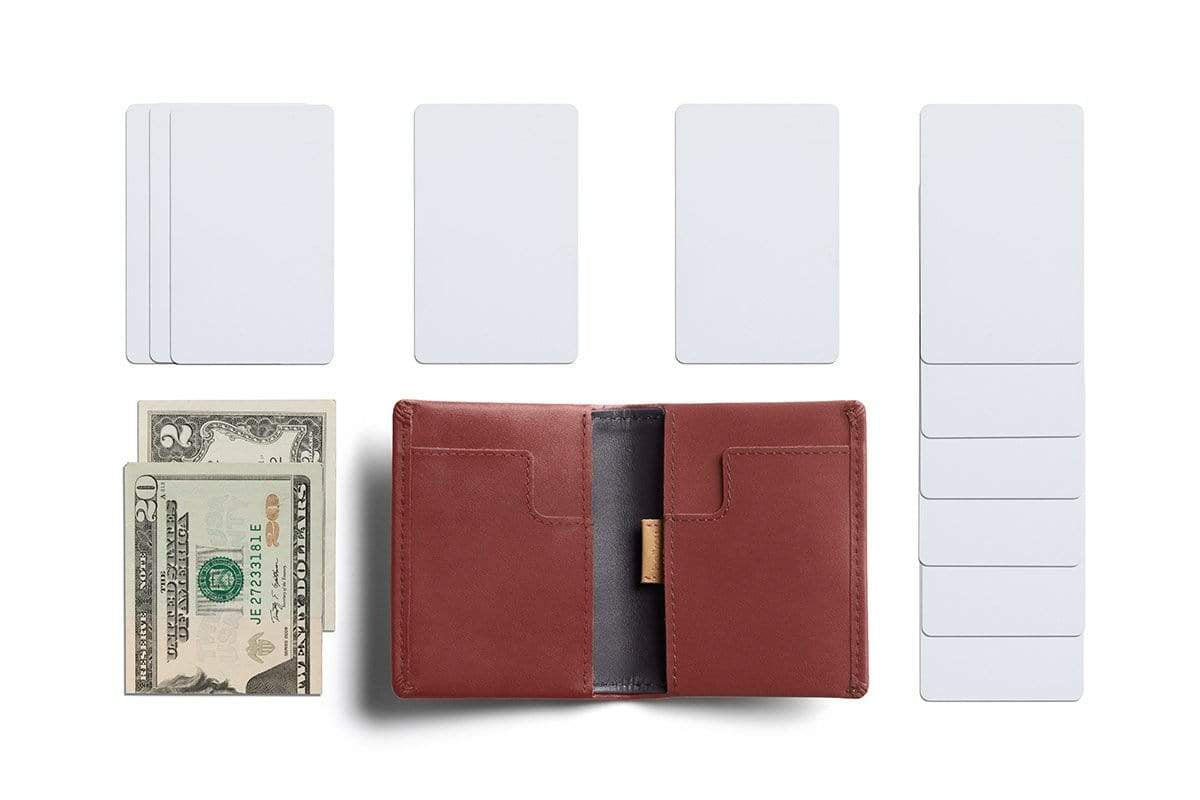 Bellroy pénztárca Bellroy Slim Sleeve pénztárca - Red Earth