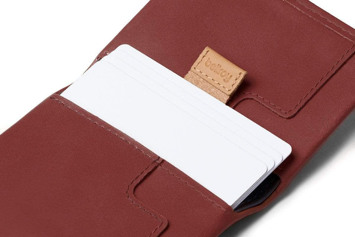 Bellroy pénztárca Bellroy Slim Sleeve pénztárca - Red Earth