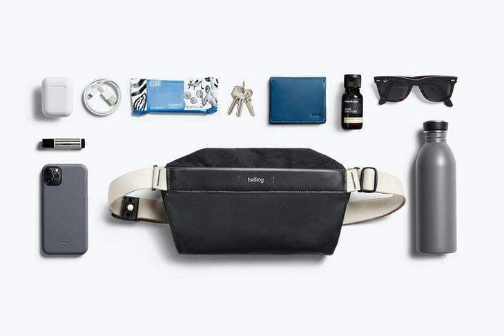 Bellroy Övtáska Bellroy Sling Mini Premium övtáska (4l) - Black Sand