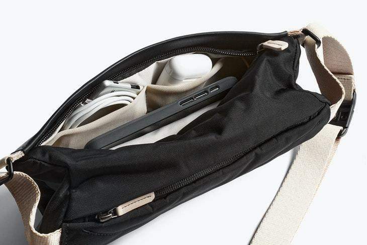Bellroy Övtáska Bellroy Sling Mini Premium övtáska (4l) - Black Sand