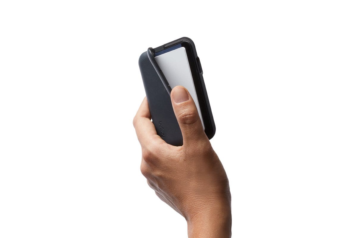 Bellroy pénztárca Bellroy Flip Case pénztárca - Basalt (HeiQ V-Block)