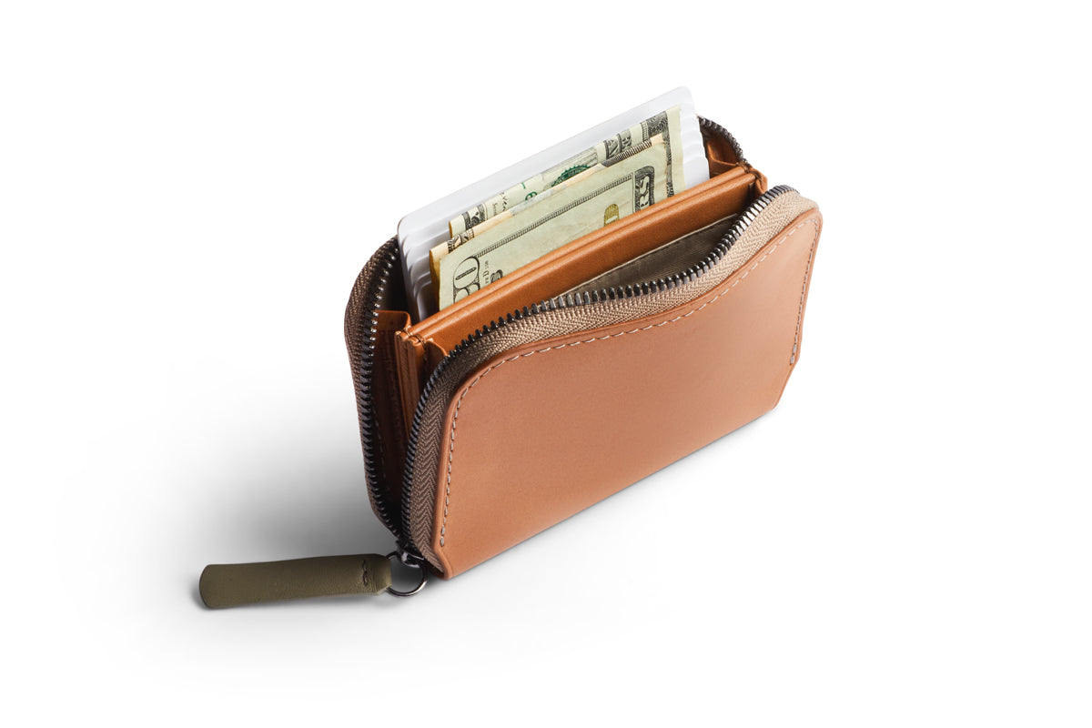 Bellroy Folio Mini pénztárca - Toffee