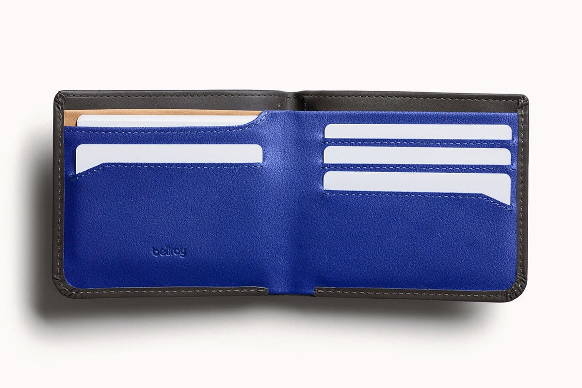 Bellroy pénztárca Bellroy Hide & Seek HI - Charcoal Cobalt