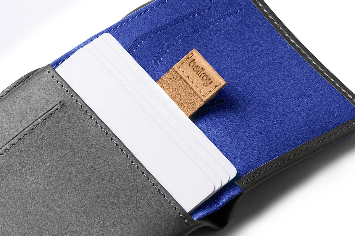 Bellroy pénztárca Bellroy Note Sleeve - Charcoal Cobalt