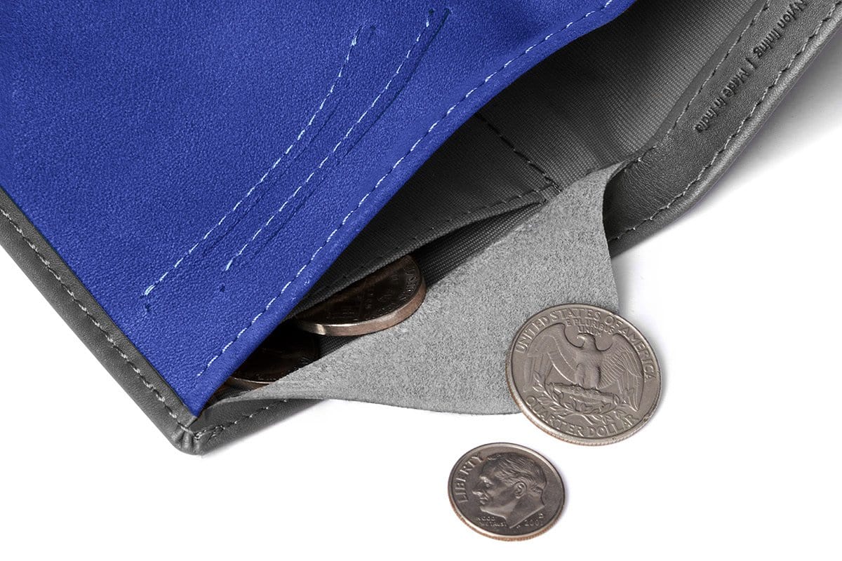 Bellroy pénztárca Bellroy Note Sleeve - Charcoal Cobalt