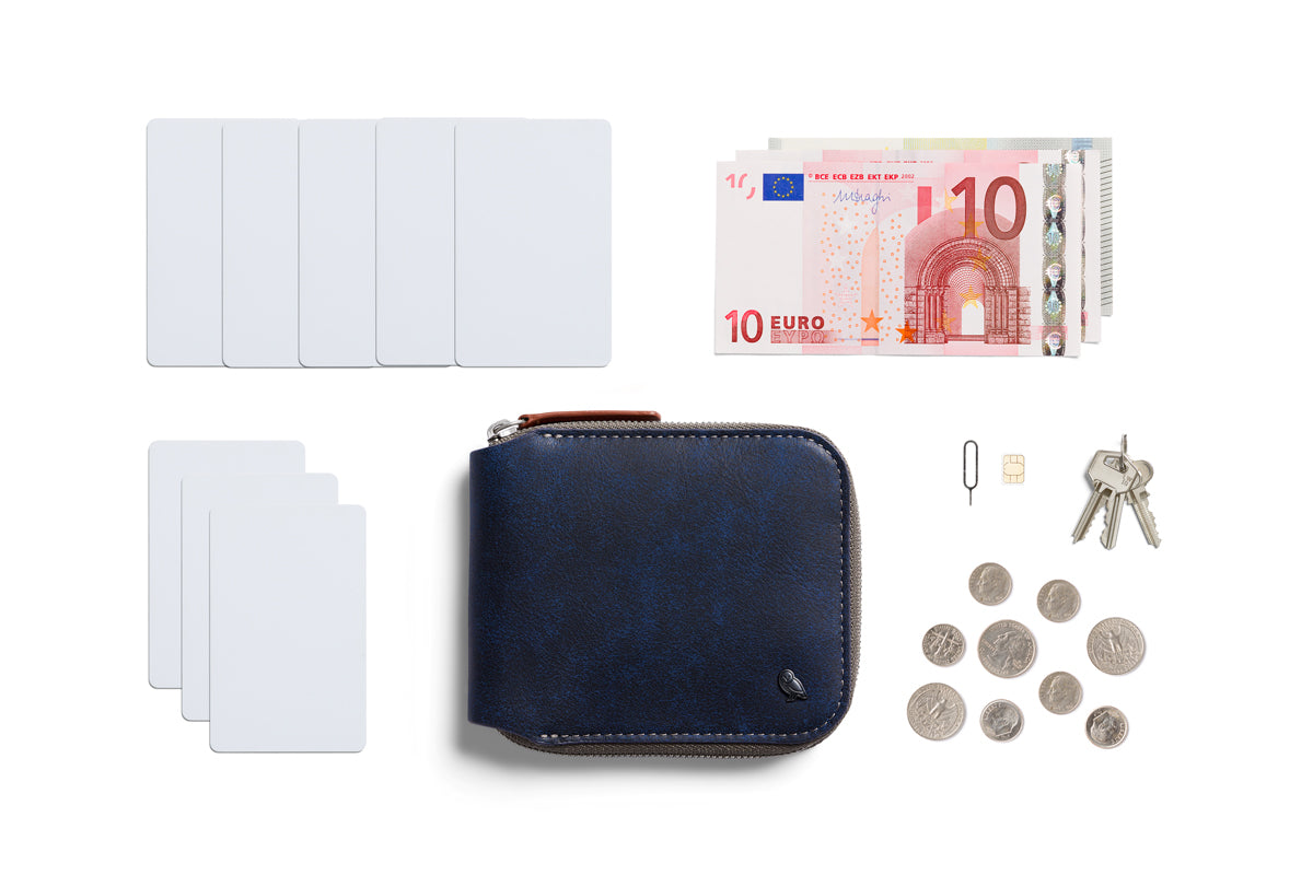 Bellroy Zip Wallet - Ocean