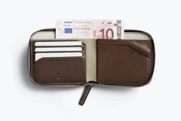Bellroy pénztárca Bellroy Zip Wallet Premium - Darkwood
