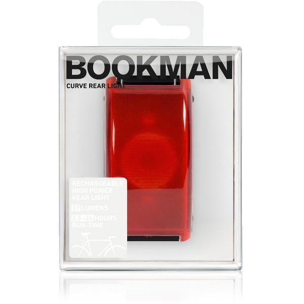 Bookman termék Bookman Curve biciklis hátsólámpa - Black