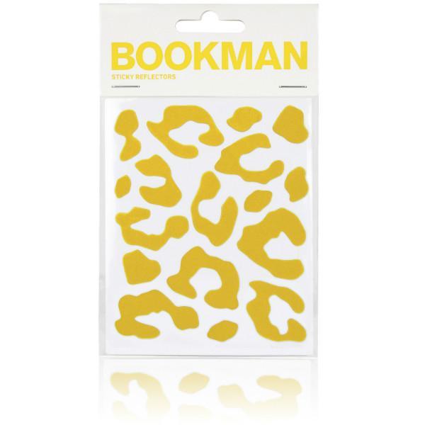 Bookman termék Bookman fényvisszaverő leopárdmintás matrica - Yellow