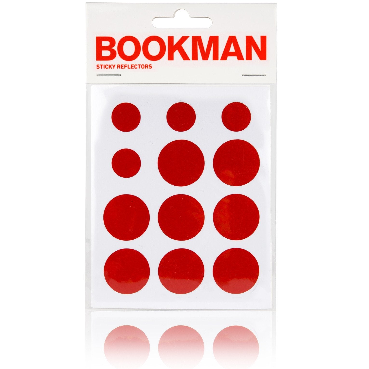Bookman termék Bookman Sticky Reflectors - Red