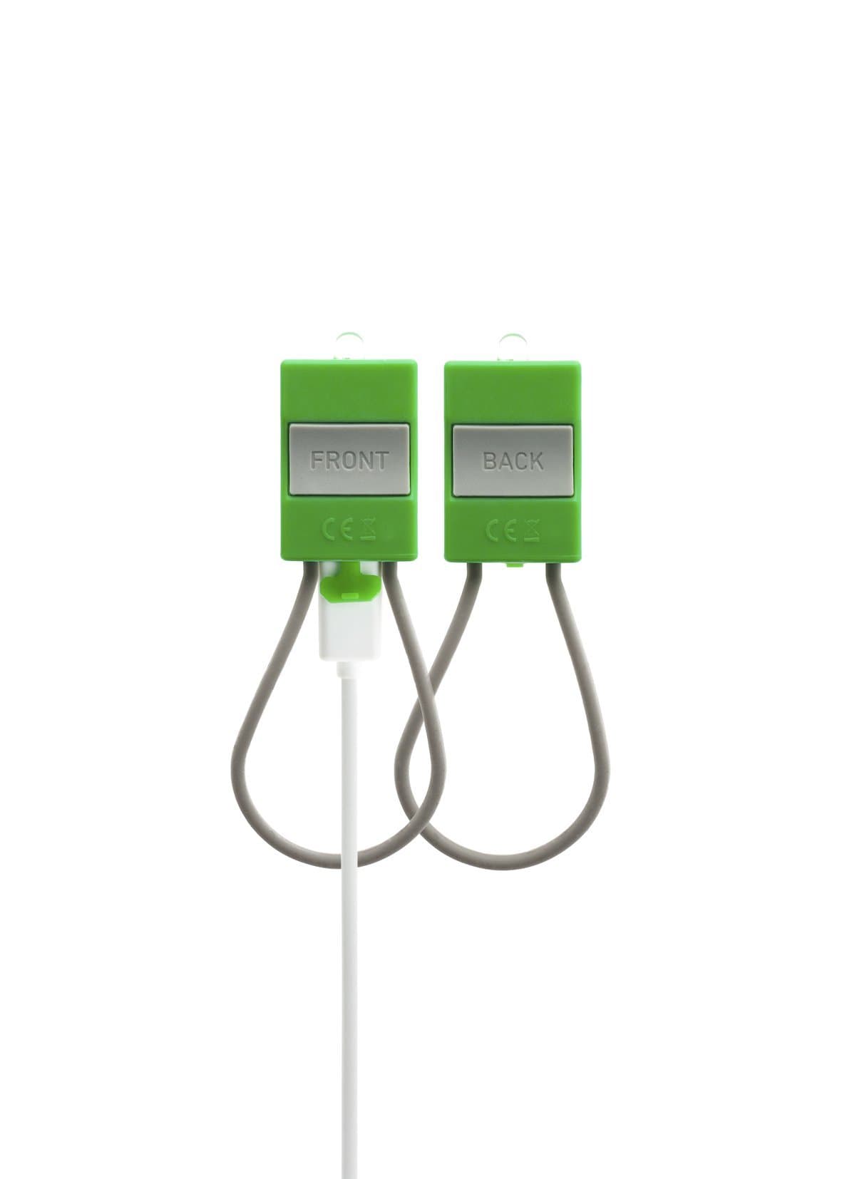 Bookman termék Bookman USB LED biciklis lámpa szett - Shamrock Green