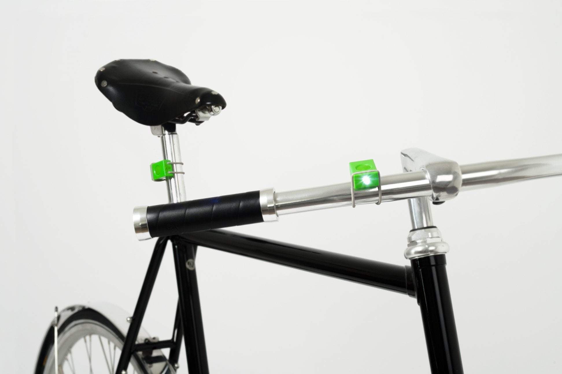 Bookman termék Bookman USB LED biciklis lámpa szett - Shamrock Green